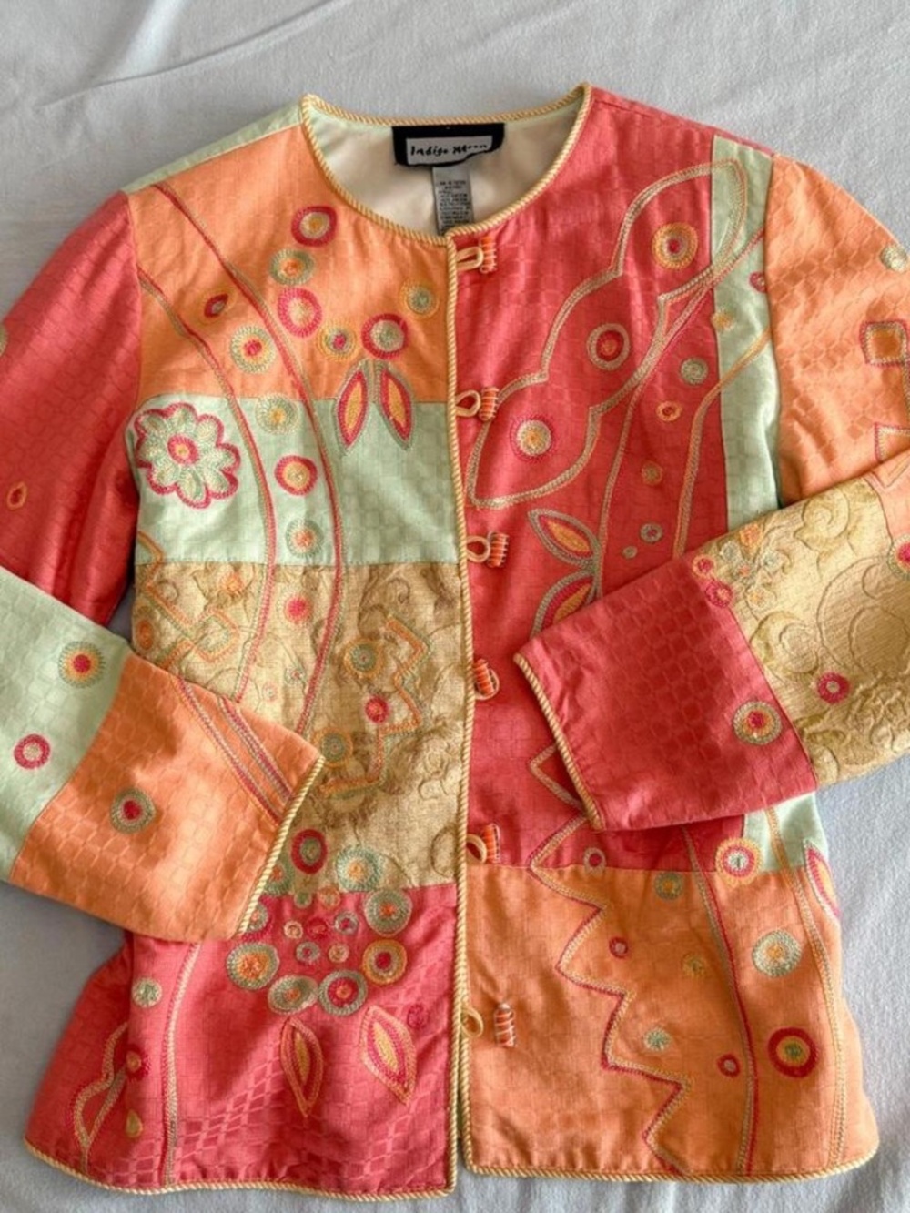 Vintage Women's Patchwork Quilted Jacket